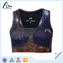 Schnell trocknende Sexy New Fashion Sublimation Printed Benutzerdefinierte Lauf BH